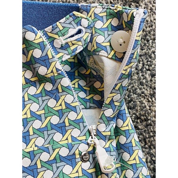 F. Ralph Lauren Golft Pants Size 6 Multicolor Pocket Zipper. NWT $188 - Picture 4 of 8